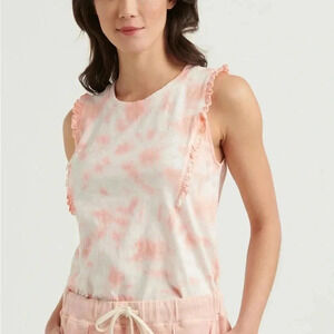 Lucky Brand Ruffle Tank Large